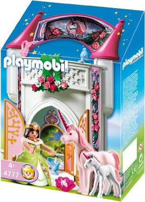 

PLAYMOBILA Unicorn Take Along Castle Set(Multicolor)