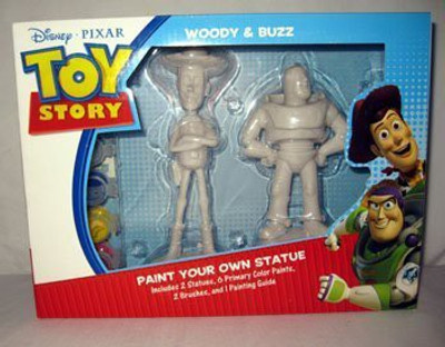 

Disney Woody And Buzz Paint Your Own Statue(White)