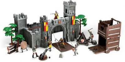 

Kingdom of Knights Jumbo Castle Playset(Multicolor)