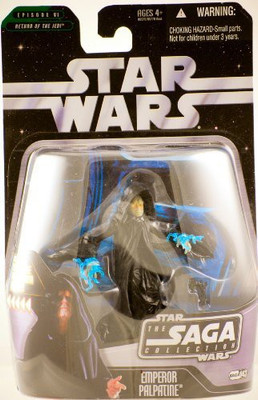 

Star Wars 2006 Hasbro Saga Collection Emperor Palpatine 043 Battle(Multicolor)