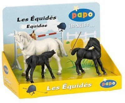

Papo Lipizzaner Horses Display Box(Multicolor)