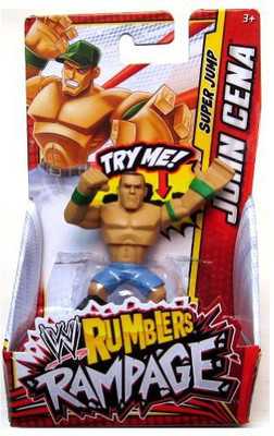 

Mattel John Cena (Green Jump) Wwe Rumblers Rampage Wrestling(Multicolor)