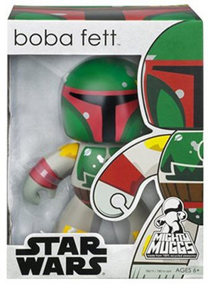 

Hasbro Star Wars Mighty Muggs: 6" Boba Fett(Multicolor)