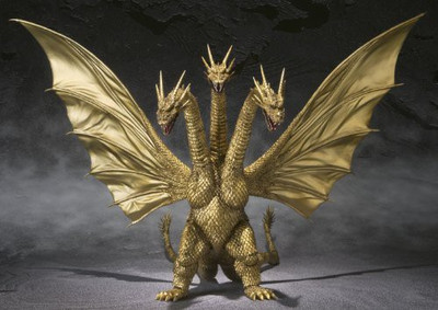 

Bandai Tamashii Nations Shmonsterarts King Ghidorah(Gold)