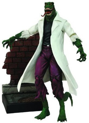 

Diamond Select Toys Marvel Select Lizard Action Figure(Green, White, Brown)