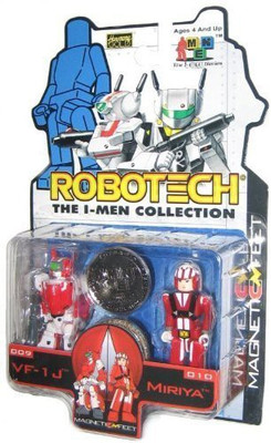

Toynami Robotech Imen Vf1J & Miriya Kubrick Set 06100(Multicolor)