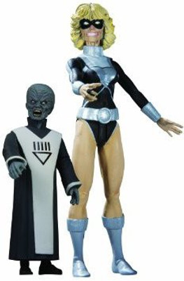 

DC Comics DC Direct Blackest Night: Series 7: Black Lantern Terra with Scar Action Figure(Multicolor)