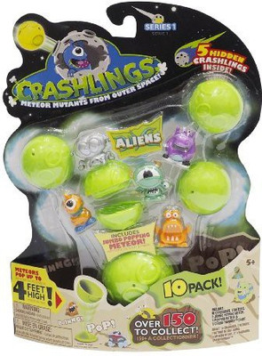 

Crashlings Series 1 Mini Saliens 10 Pack(Multicolor)