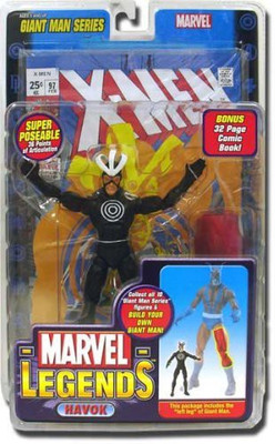 

Marvel Legends Exclusive Series Havok With Giant Man Builder Piece(Multicolor)