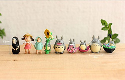

Totoro My Neighbor 9Piece Set Multicoloured(Multicolor)