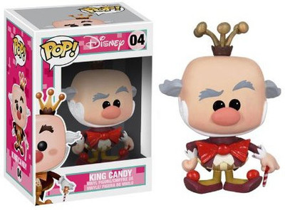 

Funko Pop Disney Wreck It Ralph King Candy Vinyl(Multicolor)