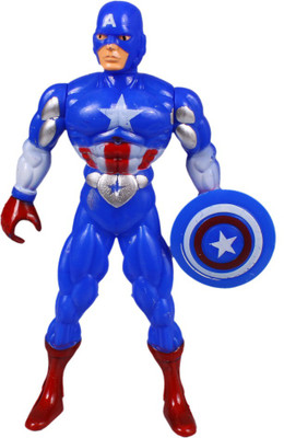 

Kanchan Toys Captain America Super Hero Figure(Blue)