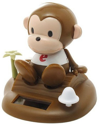 

DIYJewelryDepot Solar Bobble Head Monkey(Multicolor)