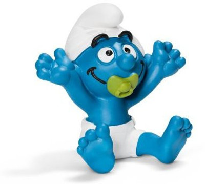 

Schleich Ba Smurf With Pacifier(Multicolor)