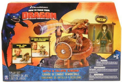 

DreamWorks How To Train Your Dragon Movie Playset Battle & Collapse(Multicolor)