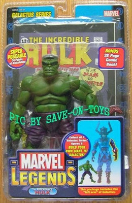 

Marvel Legends Hulk Galactus Series 8 Inch Action Figure With Left Arm of Galactus(Multicolor)