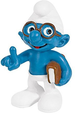 

Schleich North America Brainy Smurf With Book(Multicolor)
