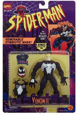 Spiderman The Animated Series > Venom II Action Figure(Multicolor)