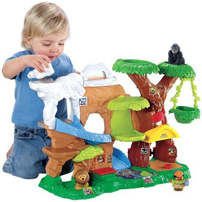 

Fisher-Price Little People Zoo Talkers Animal Sounds Zoo(Multicolor)