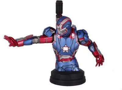 

Marvel Iron Patriot Mini Bust(Multicolor)