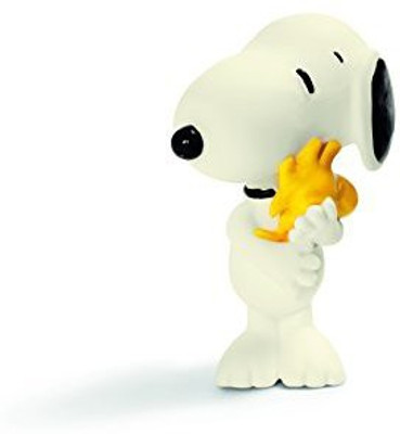

Schleich Peanuts Snoopy Hugging Woodstock Figure(Multicolor)