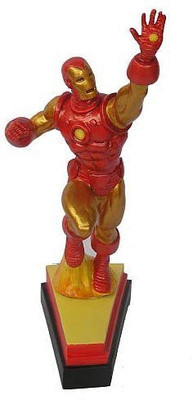 

Marvel Avengers Resin Iron Man On Letter Base "V"(Multicolor)