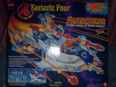 

Fantastic 4 Fantastic Four Fantasticar Cosmic Modular Space Vehicle(Multicolor)