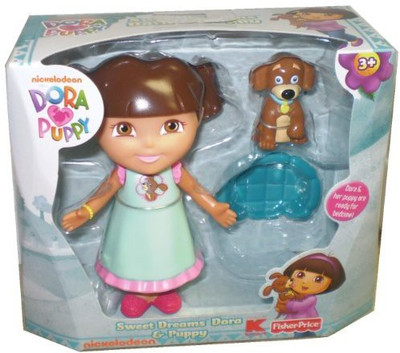 

dora puppy Sweet Dreams Dora & Puppy(Multicolor)