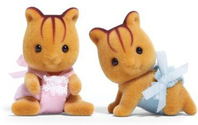 

Calico Critters Furbanks Squirrel Twins(Multicolor)