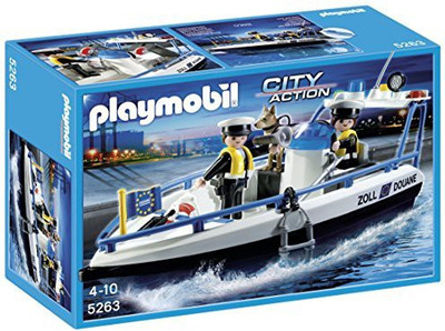 

PLAYMOBILA Patrol Boat(Multicolor)
