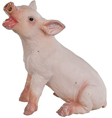 

Safari Ltd Farm Sitting Piglet(Beige)