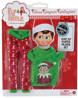 

The Elf on the Shelf Elf Playful Pajama Set Claus Couture Collection(Multicolor)