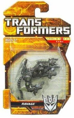 

Transformers Hunt For The Decepticons Hasbro Legends Mini Ravage(Brown)