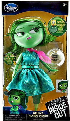 

Inside Out Disney / Pixar Disgust Talking Action Figure(Multicolor)
