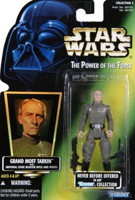 

Star Wars Power Of The Force Grand Moff Tarkin With Imperial Issue(Grey)