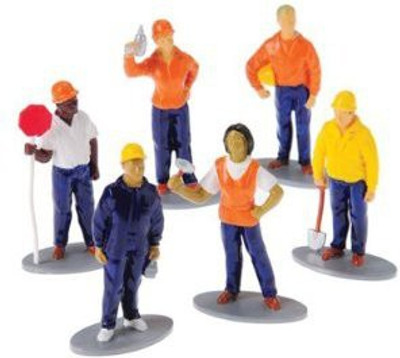 

US Toys Construction Worker(1 Dozen)(Multicolor)