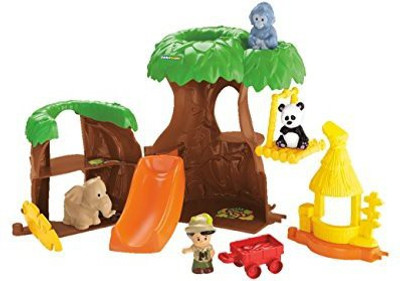 

Fisher-Price Little People Animal Treehouse(Multicolor)