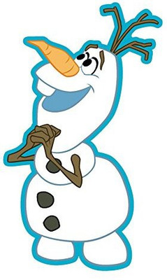 Disney Olaf Soft Touch Magnet(Multicolor)