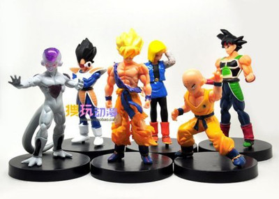 

Dragon Ball Z Dbz 5 Inch Songukou Vegeta Kuririn Freeza Android 18(Multicolor)