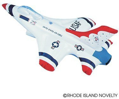 

RIN Set Of Two(2) Inflatable Us Thunderbird Jet Planes 18"(Multicolor)
