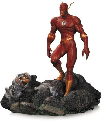 

DC Comics Collectibles The Flash Vs Gorilla Grodd Patina Mini(Multicolor)
