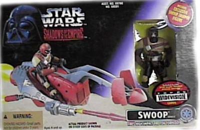 

Star Wars Shadows Of The Empire Swoop Vehicle With Swoop Trooper(Multicolor)