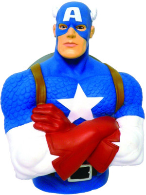 

Marvel Captain America Bust Money Bank(Blue)