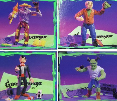 

Goosebumps Set Of 4 Monster Bags Slappy The Dummyscarecrowmr(Multicolor)