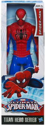 

Spiderman Titan Hero Series Ultimate Spiderman Figure 12 inch(Red, Blue)