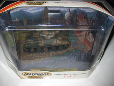 Matchbox Collectibles Russian T34/76 Tank(Multicolor)