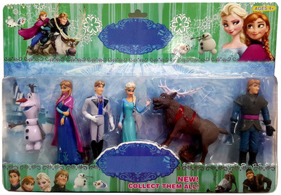 

Krypton Frozen Characters Action Figures(Multicolor)