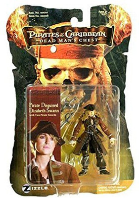 

Zizzle Pirates Of The Caribbean Dead Mans Chest Elizabeth Swann(Multicolor)