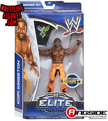 

Mattel WWE Wrestling Exclusive Champions Action Figure Kofi Kingston(Brown, Black)