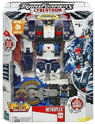 

Hasbro Transformers Cybertron Leader Metroplex With Drillbit(Multicolor)